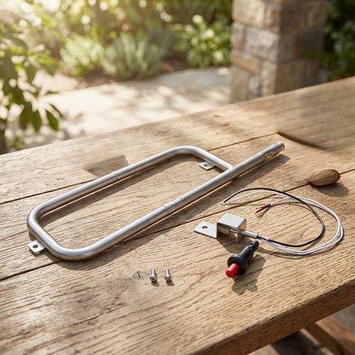 Stainless steel burner tube - stainless,
