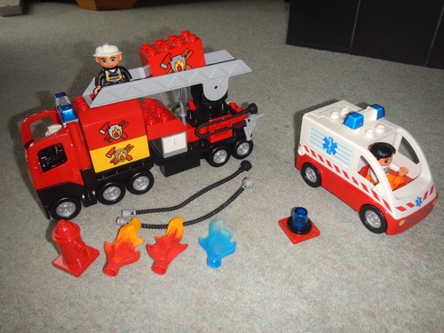 Lego duplo fire - lego, vehicle