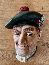 Bossons Chalkware Head 'Jock', superb condition.