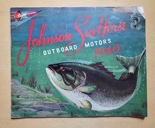 1940 johnson seahorse outboard - 1940,