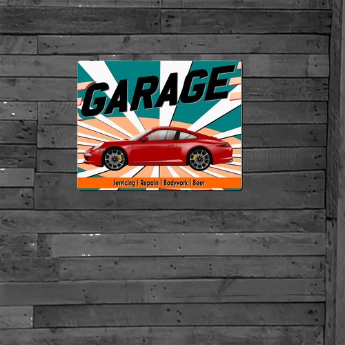 Personalised man cave metal - personalised,