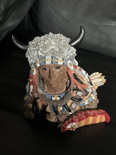 Native american indian bust - american,