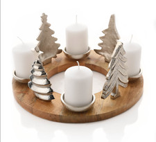 Mango Wood & Metal Christmas