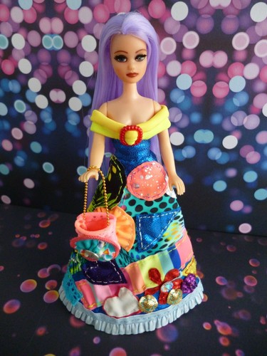 Pippa doll clothes - clothes, patchwork