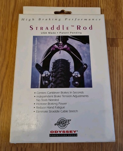 Odyssey straddle rod - straddle, brake