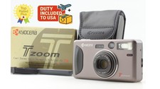 [ Almost Unused ] Kyocera T Zoom Yashica T4 Point & Shoot Compact From JAPAN