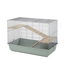Rat Hamster Large Coco Cage with Wooden Shelves Platforms: 100x70x54cm