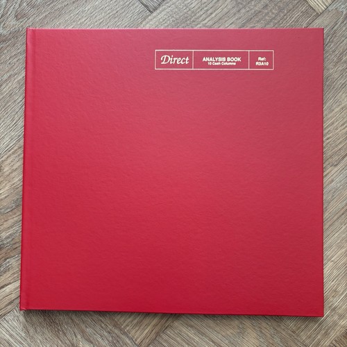 Direct red hardback - a3,
