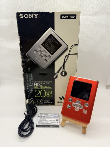 Sony hd5 mp3 player 20gb - nw-hd5,