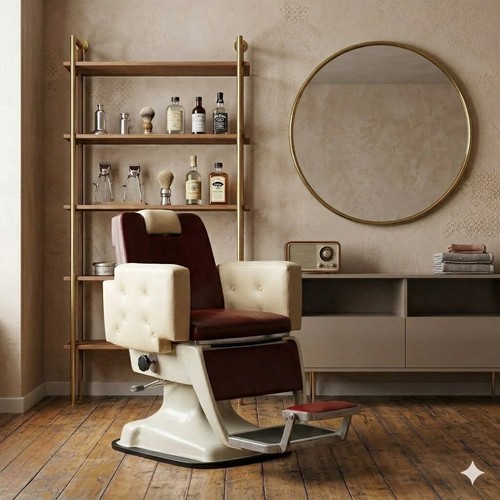 Vintage barber chair - barber's,