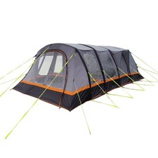 OLPRO Discovery 6 Berth Inflatable Tunnel Tent - UVWaterproof 3 Doors Canopy