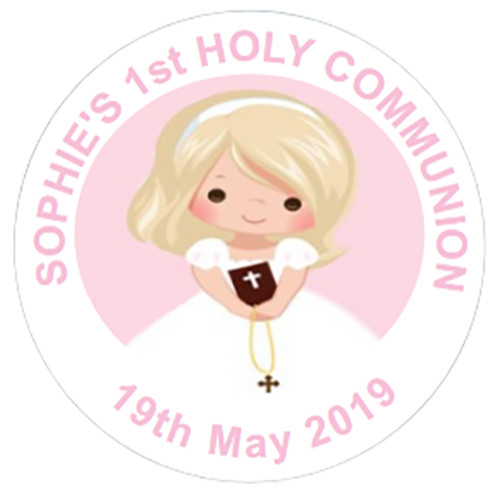 Personalised 1st communion - 48,