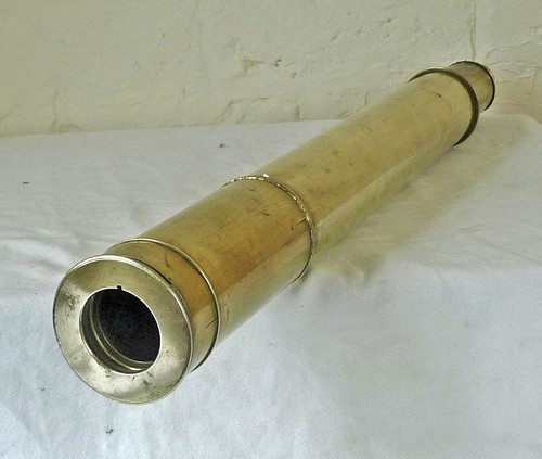 Antique brass telescope - antique,