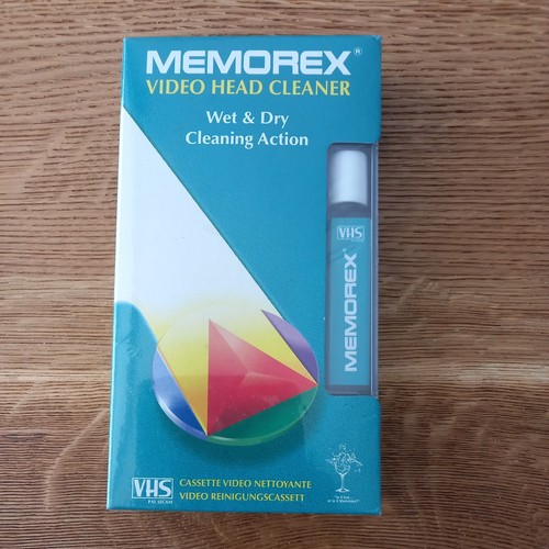 Memorex vhs video head cleaner - memorex,
