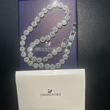 Swarovski Elements Tennis Necklace Set with Matching Earrings Brand New
