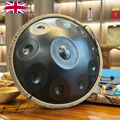 Handpan drum kurd - drum, black