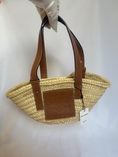 LOEWE Small Tote Basket Bag Brown Beige