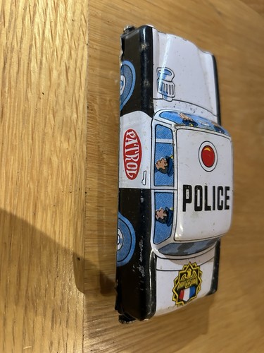 Vintage tin car push type - car,