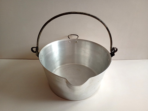 Vintage aluminium jam making - aluminium,