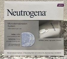 Neutrogena Microdermabrasion System Kit + 12 Puffs RARE Discontinued