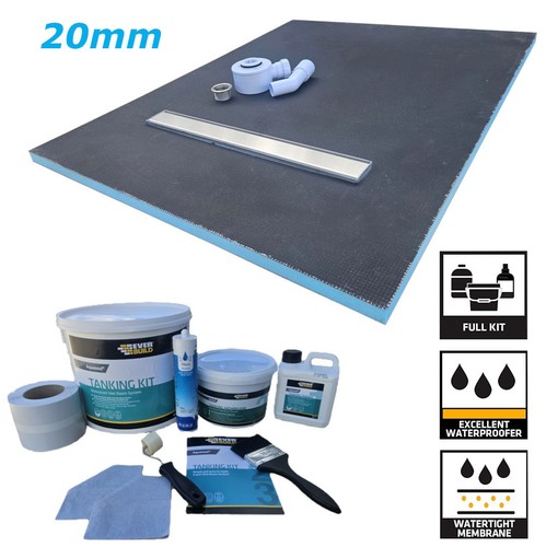 Wet room kit wetroom 20mm - room,