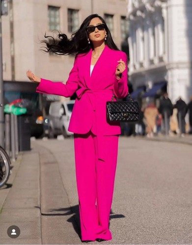 Zara new pink belted - belted, shawl