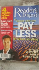 Reader's Digest August 2004 Cover: Matthew Perry