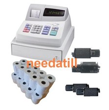 TILL ROLLS & INK - Sharp XE-A101 Cash Register XEA-101 XEA101 XE A 101 