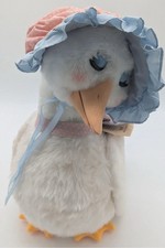 Vintage 1986 The Talking Mother Goose Doll Worlds Of Wonder Cassette Plush AS IS