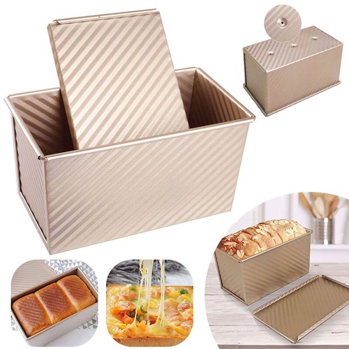 Rectangle non stick toast box - rectangle,