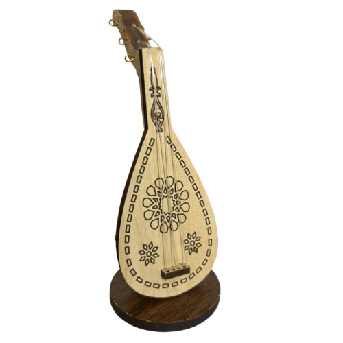 Miniature wooden oud - miniature,