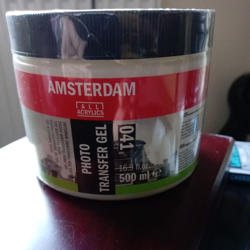 Amsterdam photo transfer gel - photo,
