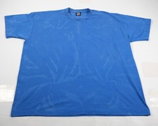 Vintage Fruit Of The Loom Best Lite Reverse Dye Blue T-Shirt Sz 3XL #3