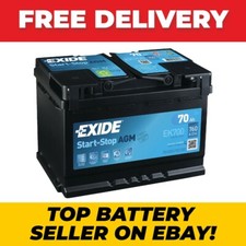 Exide EK700 AGM Sealed Gel Car