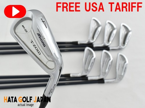 7pcs mizuno zoid 23 iron - t-zoid,