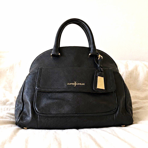 Jasper conran black leather - black,