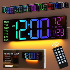 16" Large Digital Wall Clock