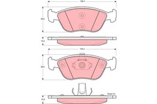 FRONT / REAR BRAKE PAD SET