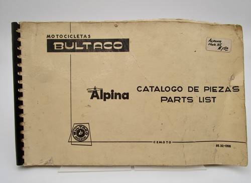 Bultaco original factory - factory, 1971