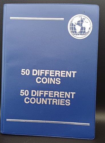 Coin album folder - folder, world