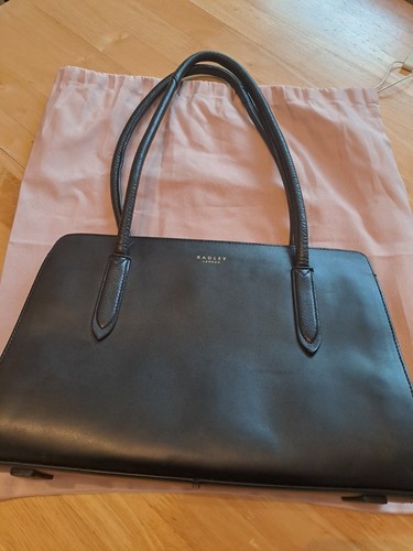 Radley black leather - leather, large