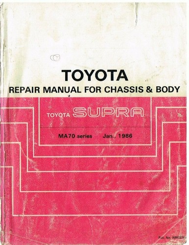 Toyota supra mk3 - (a70, series)