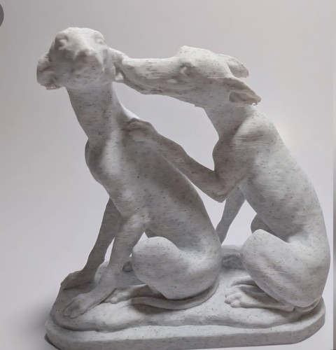 Greyhound statue - greyhound,