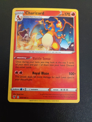 Charizard 025 185 cracked ice - charizard,
