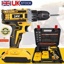 24V Cordless Drill Combi