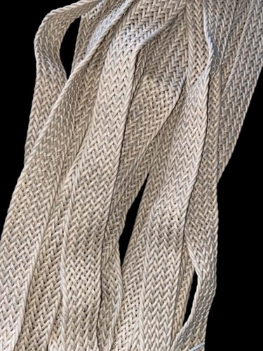 Braided cotton webbing - , tape