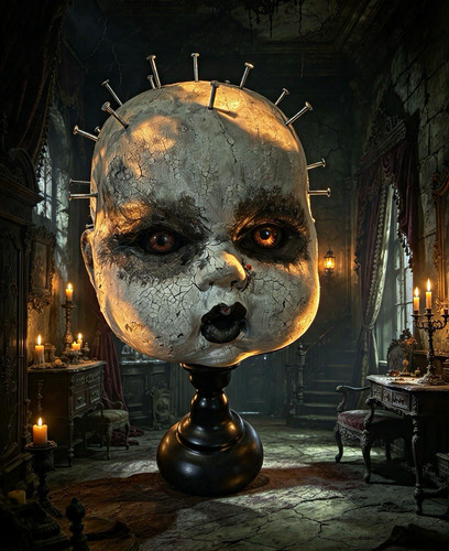 Gothic horror doll - horror,