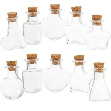 10Pcs Mini Wishing Bottles