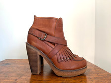 Next vintage leather tassel