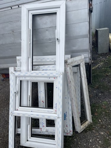 White upvc double - 5, glazed